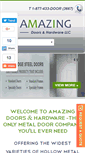 Mobile Screenshot of amazingdoors.com